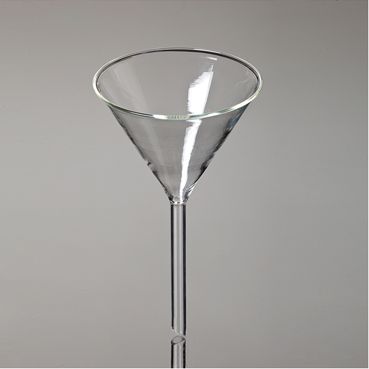 FUNNEL 45 MM BORO 3.3 GLASS